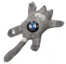 Іграшка на присосці Кіт Саймон BMW Сірий