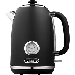 Електрочайник Ardesto Vintage Dream 1.8 л Strix метал чорний матовий kuh0015301