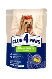 Сухий корм для собак малих порід Club 4 Paws 900 г B4520601