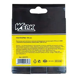 Платформа для полірувальних кругів Werk 100 мм (122323) - мініатюра 5