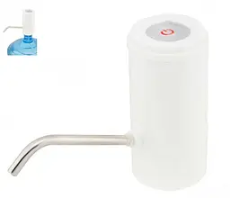 Помпа акумуляторна для бутильованої води насос на сулію Domotec MS-4000 білий