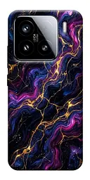 TPU чохол Demsky Purple space marble для Xiaomi 15