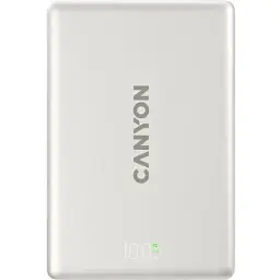 Батарея універсальна Canyon 10000mAh OnPower 511 PD20W Magnetic wireless MagSafe Grey (CNS-CPB511G)