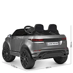 Дитячий електромобіль-джип Bambi M 4418EBLRS-11 Range Rover до 30 кг - мініатюра 6