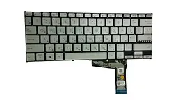 Клавіатура для ноутбука Asus X1402, X1403 Series, Silver - мініатюра 2