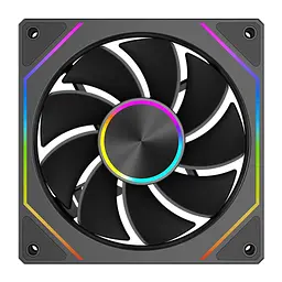 Кулер до корпусу PcCooler Вентилятор реверсний PCCOOLER FG120R ARGB BK чорний для корпусу 1 (FG120R ARGB BK) - мініатюра 2