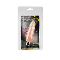 Реалістичний вібратор Super Mini Vibrator Flesh тілесний