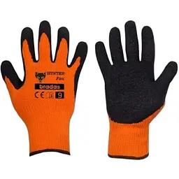 Рукавички захисні Bradas WINTER FOX латекс розмір 9 RWWF9