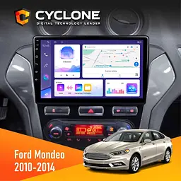 Штатна магнітола Ford Mondeo 2010-2014 Climate Cyclone C10-011 4x64, DSP Cyclone (НФ-00005231)