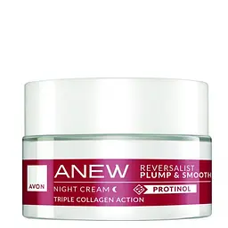 Нічний крем для обличчя Avon Anew Reversalist «Пружність і шовковистість», 15 мл (158511567)