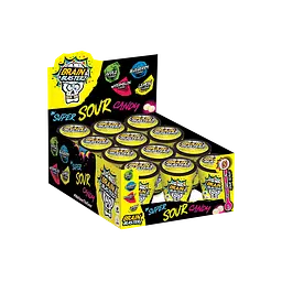 Льодяники Brain Blasterz Original Hard Candy Tub 48 г - мініатюра 7