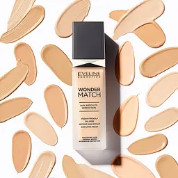 Тональний крем Eveline Cosmetics Wonder Match 10 Light Vanilla 30 мл - мініатюра 8