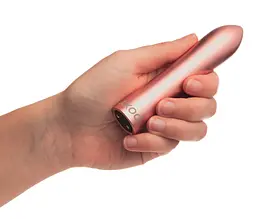 Вібратор Doxy Bullet 12 см рожеве золото - мініатюра 5