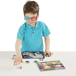 3D пазл-розмальовка по крапкам Melissa&Doug Сафарі/Океан (MD8823) - мініатюра 4