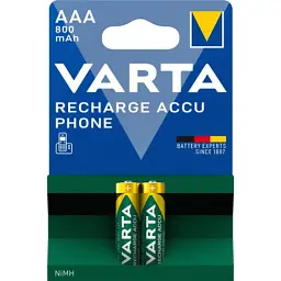 Акумулятор Varta Phone AAA 800mAh NI-MH * 2 (58398101402)