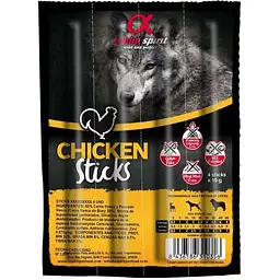 Напіввологі Ласощі Alpha Spirit Sticks Chicken для собак (палички з куркою)