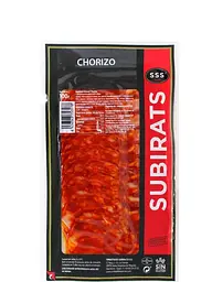 Ковбаса Subirats Chorizo салямі 100 г