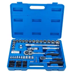 Набір насадок торцевих і біти 1/4", 1/2" 72 шт Start GRAD (6003145) - мініатюра 2