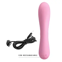 Вібратор Pretty Love Hugo Vibrator Pink - мініатюра 3