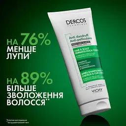 Дерматологічний кондиціонер проти лупи Vichy Dercos для усіх типів волосся та подразненої шкіри голови 200 мл - мініатюра 7