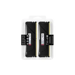 Модуль пам'яті для комп'ютера DDR4 16GB (2x8GB) 3200 MHz Beast Black Kingston Fury (ex.HyperX) (KF432C16BB2AK2/16WP) - мініатюра 6