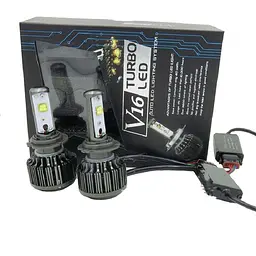 LED лампи автомобільні Tubo Led H3 вентилятор 3600Lm V 16/CREE/30W/6000K/IP67/8-48V 2шт
