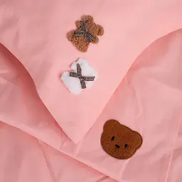 Дитяча постільна білизна MIRSON LITTLE KIDS Poplin Edition Teddy Bear Sandy 110х160см (2200013086390) - мініатюра 8