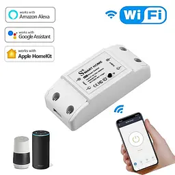 Wifi реле для розумного будинку Smart Breaker SS-8839-02 розумний вай фай вимикач смарт вимикач - мініатюра 3