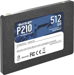 SSD 2.5" накопичувач Patriot P210 512GB (P210S512G25) Б/В