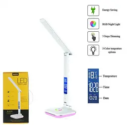 LED лампа настільна Remax LED Light RL-E270 з дисплеєм White - мініатюра 5