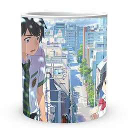 Кухоль GeekLand Your Name Твоє Ім'я Такі Міцуха YN 09 330 мл білий - мініатюра 2