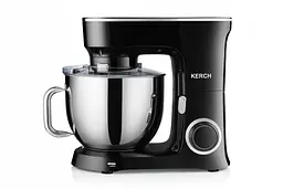 Тістоміс міксер планетарний KERCH Baker Black 3000 Вт 7л - мініатюра 2