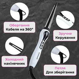 Плойка для волосся Geemy GM-403 - мініатюра 4