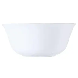 Салатник Luminarc CARINA WHITE круглий склокераміка білий d12 см (H3672) - мініатюра 2