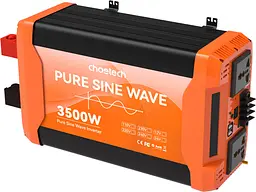 Інвертор автомобільний Choetech 12\220V 3500W (1600Вт), чиста синусоїда