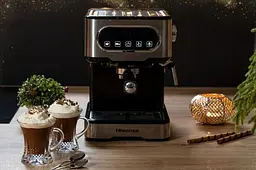 Кавоварка еспресо Hisense HESCM15DBK - мініатюра 7