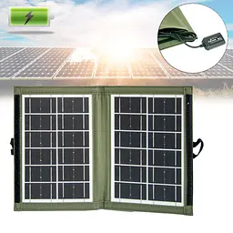 Сонячна панель у вигляді книги для заряджання телефону CL-670 7.2W 6V 1.2A - мініатюра 2