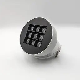 Вбудований світильник Skarlat RSL74266 9x2.5W WH+BK 4000K - мініатюра 3