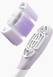 Насадки м'які набір 3 штуки для зубної щітки Xiaomi Oscillation Electric Toothbrush Replacement Heads (Soft) - мініатюра 7