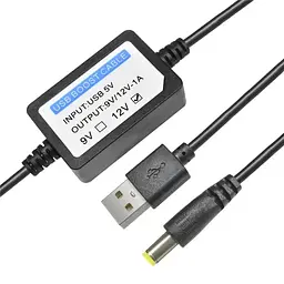 Потужний підвищуючий USB перетворювач напруги DC 5 в 12 вольт,1 Ампер Nectronix UBC-12 (100939)