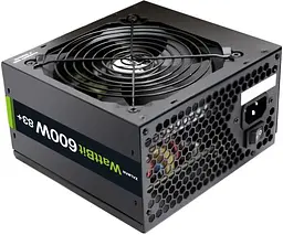 Блок живлення 600 Вт, Zalman Wattbit II, Black, 12 см HDB, 3xMolex/4xSATA/2x6+2-pin/1x4+4-pin/1x20+4-pin, захист OVP/UVP/SCP/OPP (ZM600-XEII) - мініатюра 2