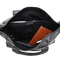 Чоловіча шкіряна сумка Vintage 39,5х30х8 см sum0012458 - мініатюра 7