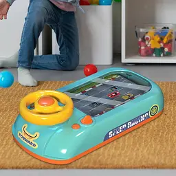 Дитячий музичний електронний симулятор водіння Car Racing Adventure - мініатюра 7