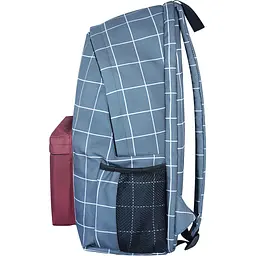 Рюкзак Bagland Stylish 24 л сублімація 1340 сірий/червоний (00518664) - мініатюра 2