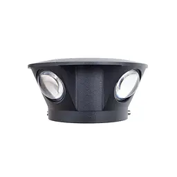 Підсвітка Brille фасадна Коло LED 5W WW IP54 BK (AL-618) - мініатюра 4
