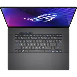 Ігровий ноутбук ASUS ROG Zephyrus G16 OLED GU605CR, 16'' 2.5K 240Hz G-Sync, процесор Intel Core Ultra 9 285H (24 МБ кешу, до 5.40 ГГц), 32 ГБ LPDDR5X, SSD 1 ТБ, SSD 1 ТБ, DOS, колір Eclipse Gray - мініатюра 3