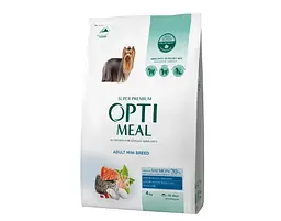 Cухий корм для собак Optimeal Mini Breed Adult - лосось 1 кг на вагу