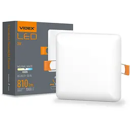Світильник Videx VLE-DLFS-094 9W 4000K (VLE-DLFS-094) - мініатюра 2