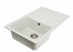 Кухонна мийка VALESO 7850 VERONA матова Білосніжна (SP000046844) - мініатюра 2