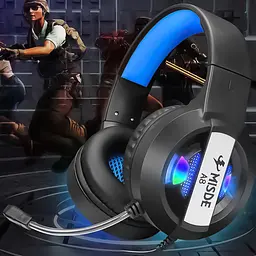 Ігрові навушники з мікрофоном Misde A8 Gaming гарнітура, геймерські навушники дротові з підсвічуванням (ST)